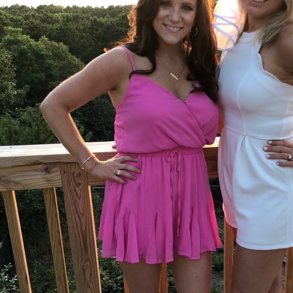 Pink romper